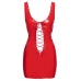 Vinyl Dress red 2XL