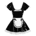 Vinyl Maid's Dress XL
