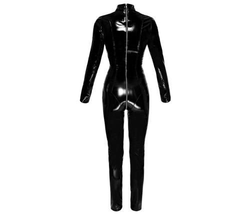 Vinyl Jumpsuit Black M