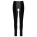 Crotchless Vinyl Leggings S