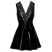 Vinyl Dress with Lace XL