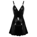 Vinyl dress flared XL