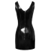 Vinyl Dress black L