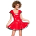 Vinyl Dress red S