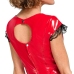 Vinyl Dress red L