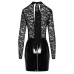 Vinyl Dress Lace XL