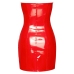 Vinyl Dress red M