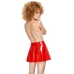 Vinyl Skirt red XL