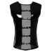 Black Level Sleeveless Vinyl Shirt XL - Bi-elastic, Mesh Panels