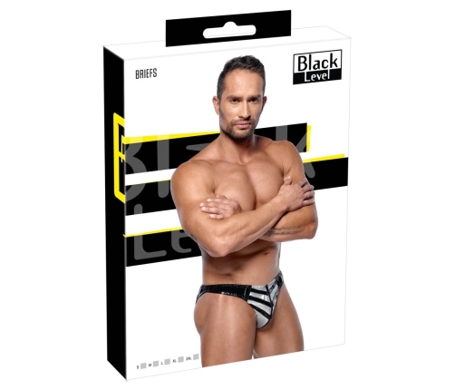Vinyl Briefs Men 2XL