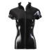 Latex Shirt Zip black S