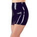 Latex Mini Skirt black S