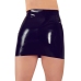 Latex Mini Skirt black L