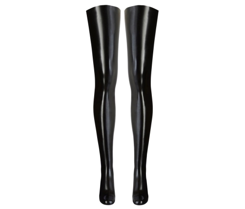Latex Stockings black L/XL