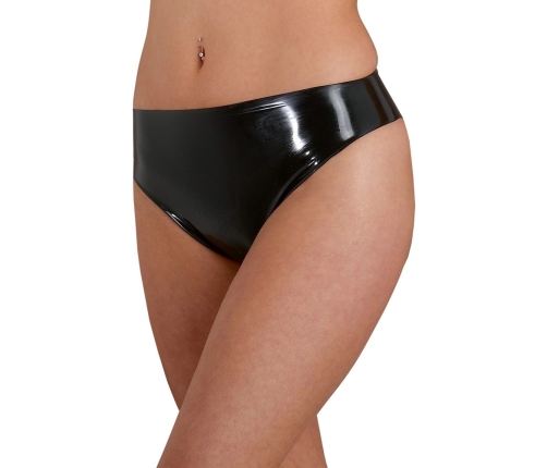 Latex Briefs black S