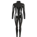 Latex Catsuit black S