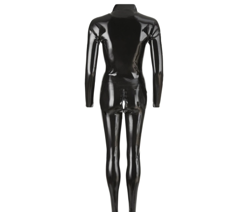 Latex Catsuit black S