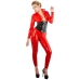 Latex Catsuit red L
