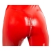 Latex Catsuit red L