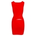 Latex Dress red XL