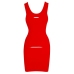 Latex Dress red XL