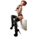 Latex Stockings Lace XS