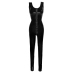 Latex Catsuit black XL