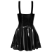 Latex Mini Dress M