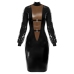 Latex Dress 2XL