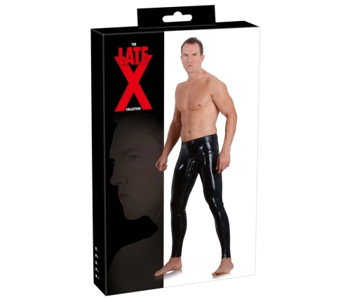 Men's Latex Leggings Sleeve M