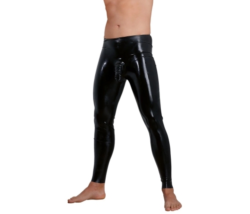 Men's Latex Leggings Sleeve2XL