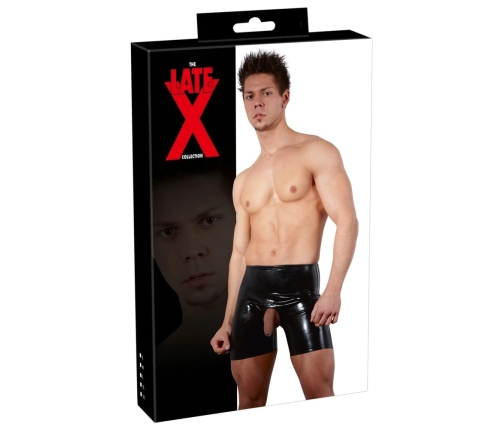 Men's Latex Pants black 2XL