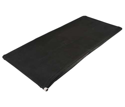 LateX Vacuum System Bed Black 1x2m Natural Rubber with Breathing Openings