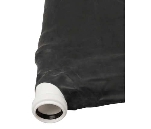 LateX Vacuum System Bed Black 1x2m Natural Rubber with Breathing Openings