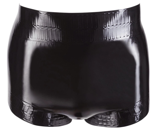 Latex Diaper Briefs black 2XL