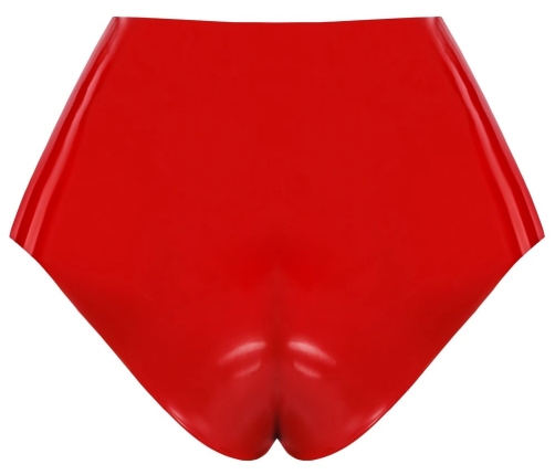 Latex Briefs red M