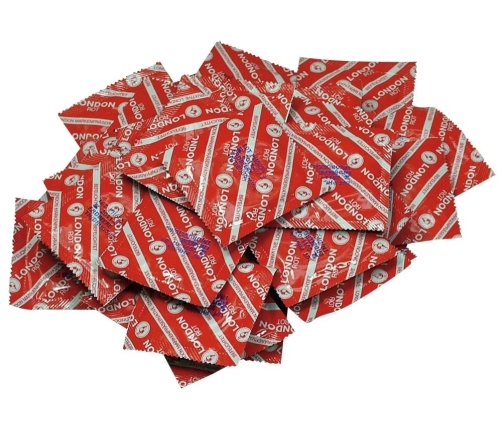 London red condoms 100 pcs.