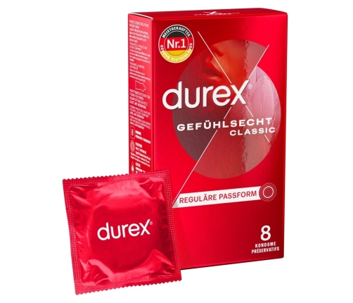 Durex Gefühlsecht Classic 8pcs