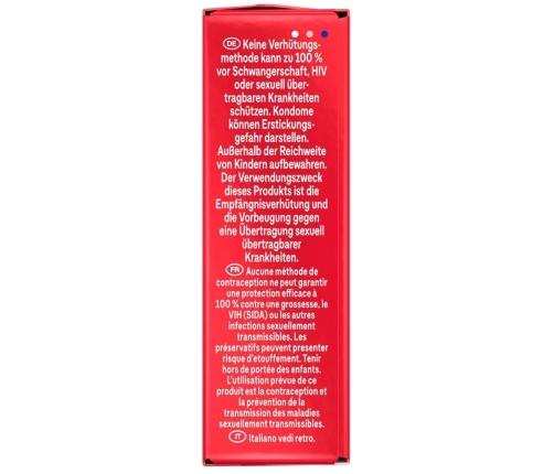 Durex Gefuhlsecht Ultra Thin Latex Condoms 3 pcs, 56 mm, Lubricated