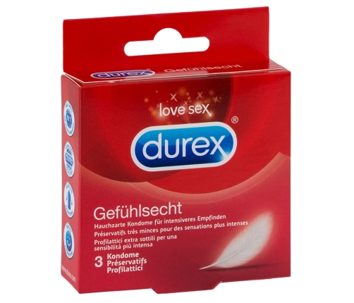 Durex Gefühlsecht 3 pcs