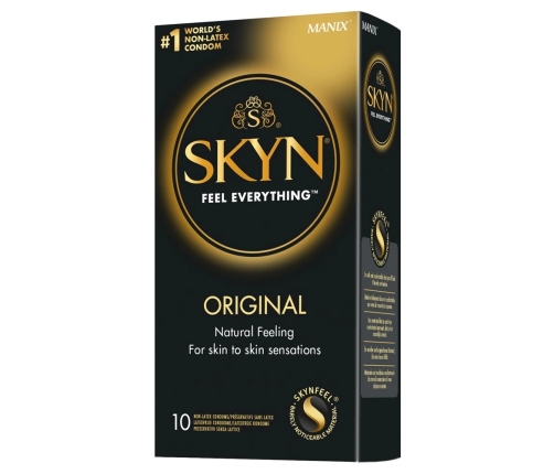 SKYN Original 10 szt. prezerwatywy nielateksowe Sensoprene 53 mm