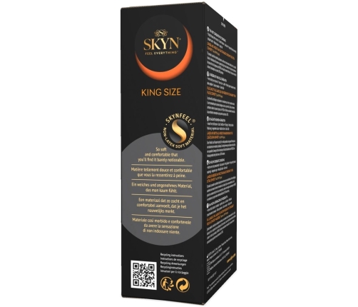 Manix SKYN King Size 10 pcs Large Polyisoprene Vegan Condoms