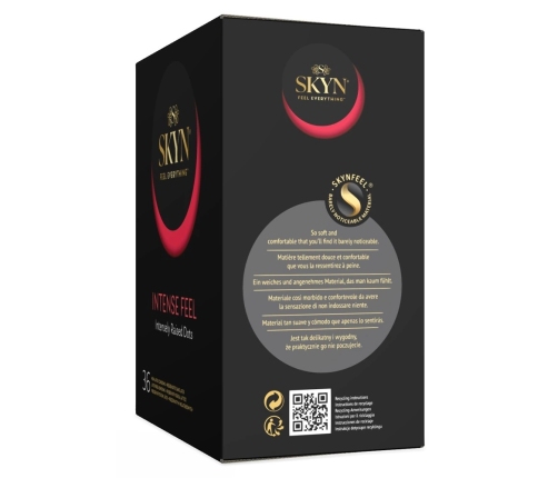 Manix SKYN Intense Feel Polyisoprene Ultra-Thin Textured 36 pcs