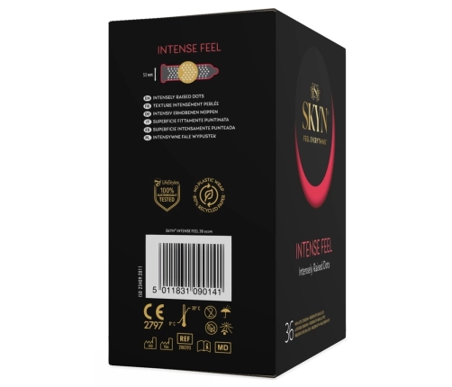 Manix SKYN Intense Feel Polyisoprene Ultra-Thin Textured 36 pcs