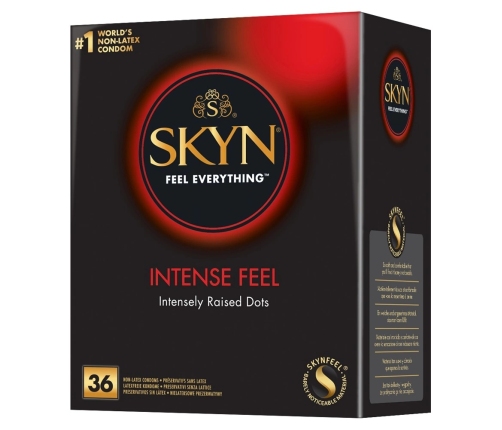 Manix SKYN Intense Feel Polyisoprene Ultra-Thin Textured 36 pcs