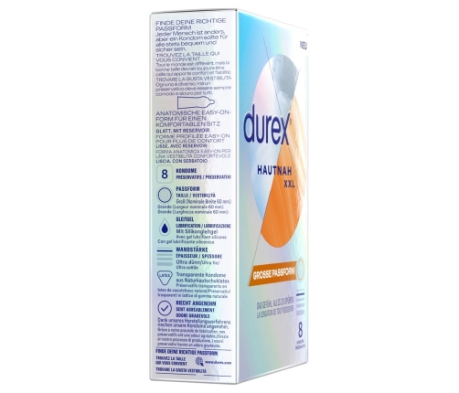 Durex Hautnah XXL 8pcs