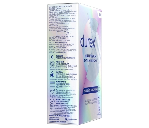 Durex Hautnah Extra Feucht 8pc
