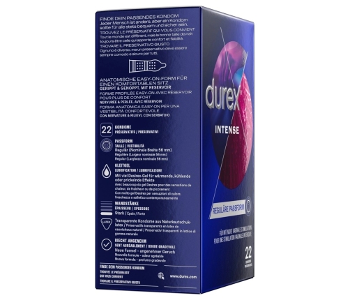Durex Intense Orgasmic x 22