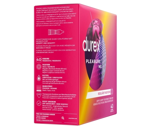 Durex Pleasure Me x 40