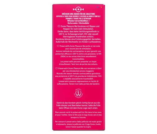 Durex Pleasure Me x 40